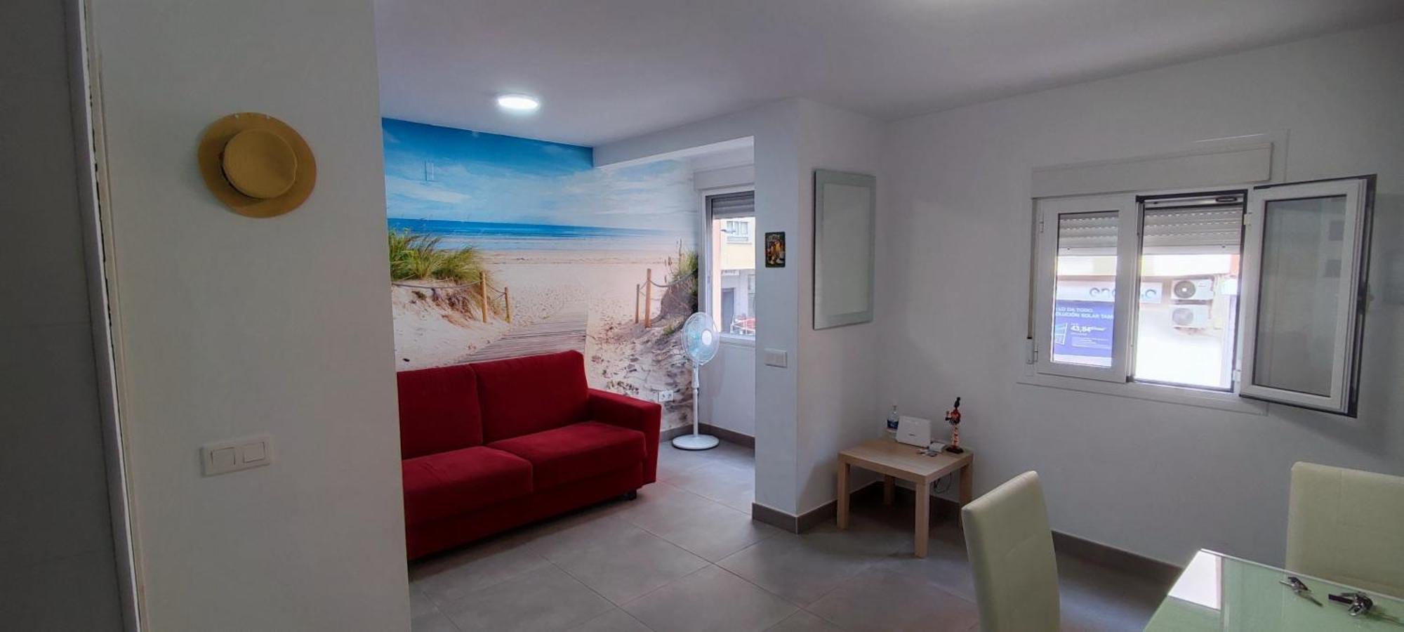 El Rinconcito Cubano En La Playa Daire Almería Dış mekan fotoğraf