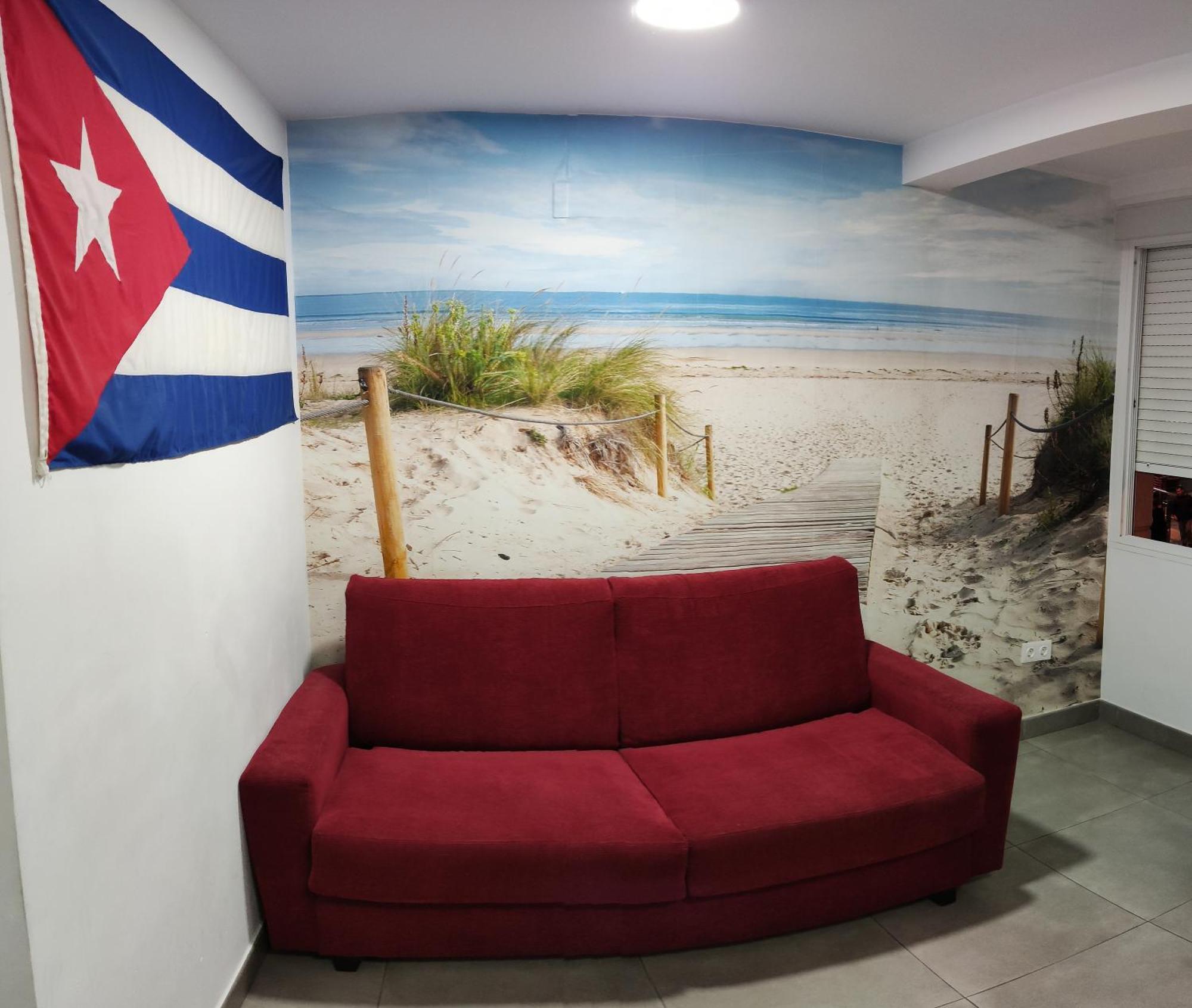 El Rinconcito Cubano En La Playa Daire Almería Dış mekan fotoğraf